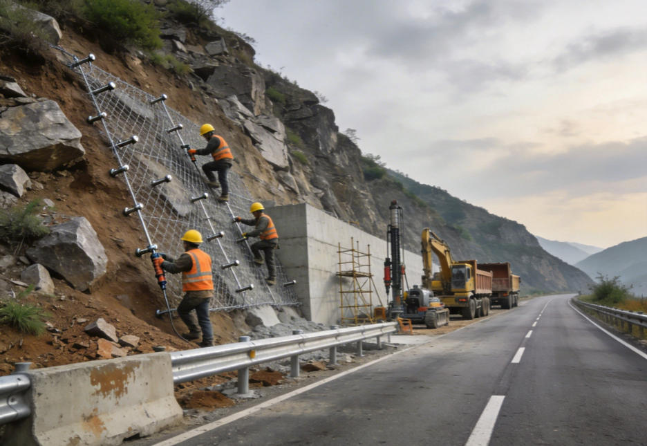 河源公路道路护坡
